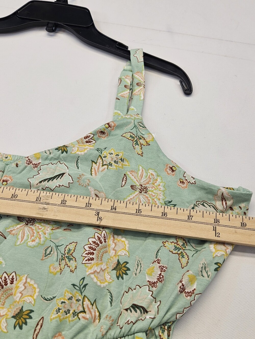 Torrid NWT Midi Super Soft Button-Front Skater Dress Size 2X Green Floral Pocket - Picture 6 of 12